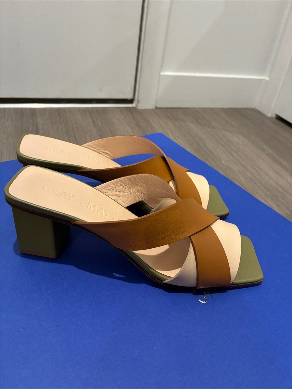 Gray Matters Jetta High Cross Sude Caramello Nudo Moss  (moving-sale) soon - Picture 8 of 13